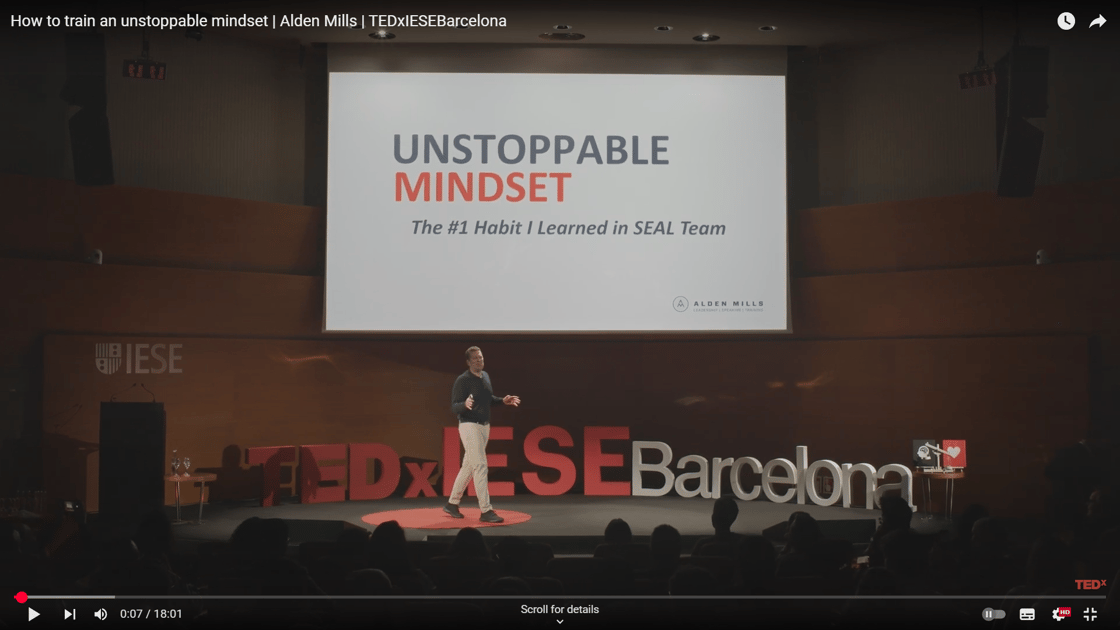 TEDx-Unstoppable Mindset